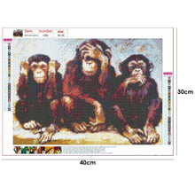 Load image into Gallery viewer, Animal Portraits  - Full Diamond Painting - 40x30cm
