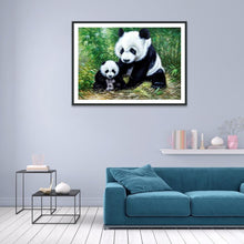 Load image into Gallery viewer, Panda  - Full Drill Round Drill - 30x40cm
