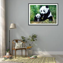 Load image into Gallery viewer, Panda  - Full Drill Round Drill - 30x40cm
