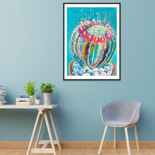 Load image into Gallery viewer, Cactus  - Full Drill Round Drill - 30x40cm
