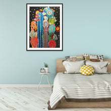 Load image into Gallery viewer, Cactus  - Full Drill Round Drill - 30x40cm
