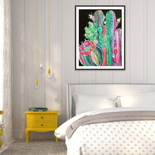 Load image into Gallery viewer, Cactus  - Full Drill Round Drill - 30x40cm
