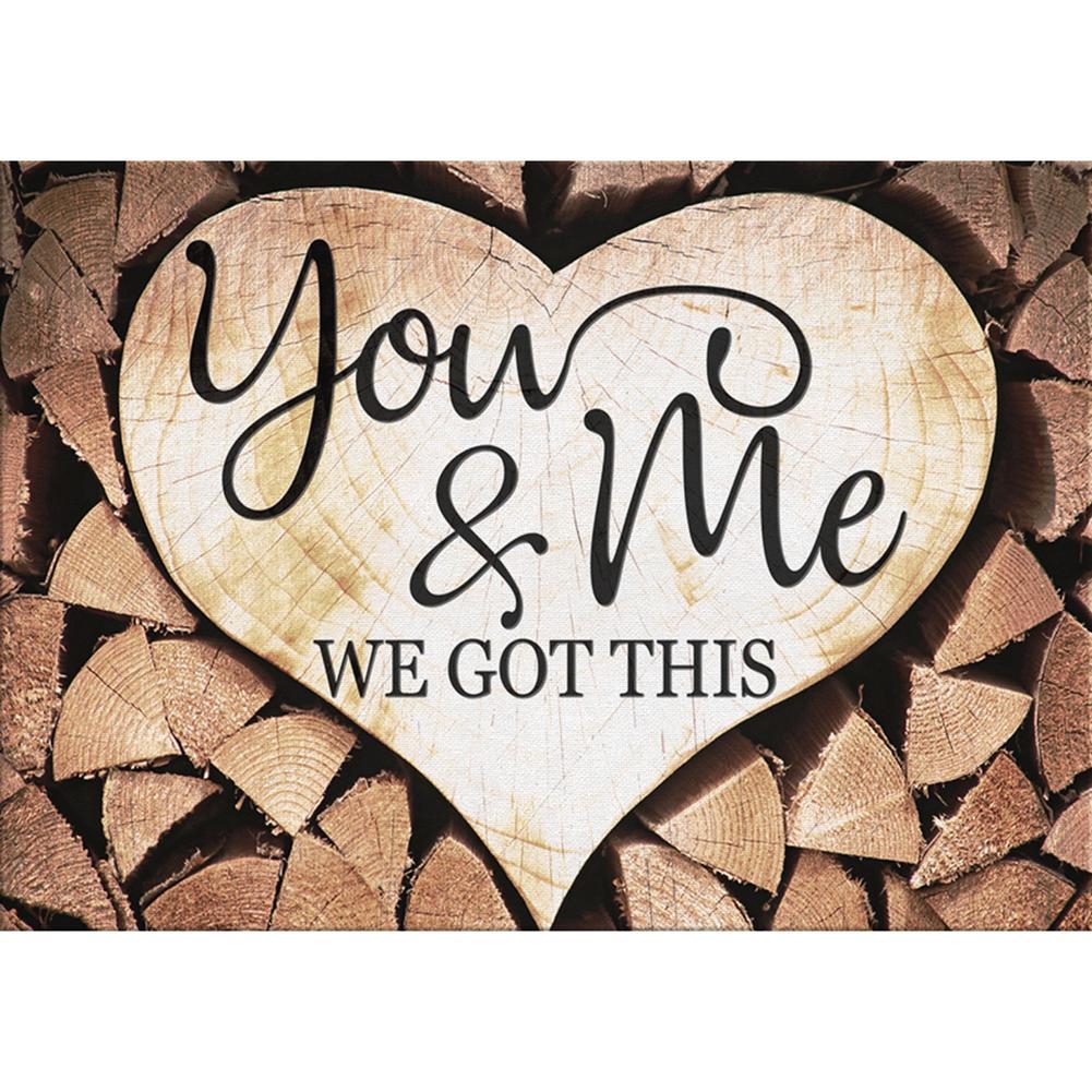 Letter  - Full Diamond Painting - 30x40cm