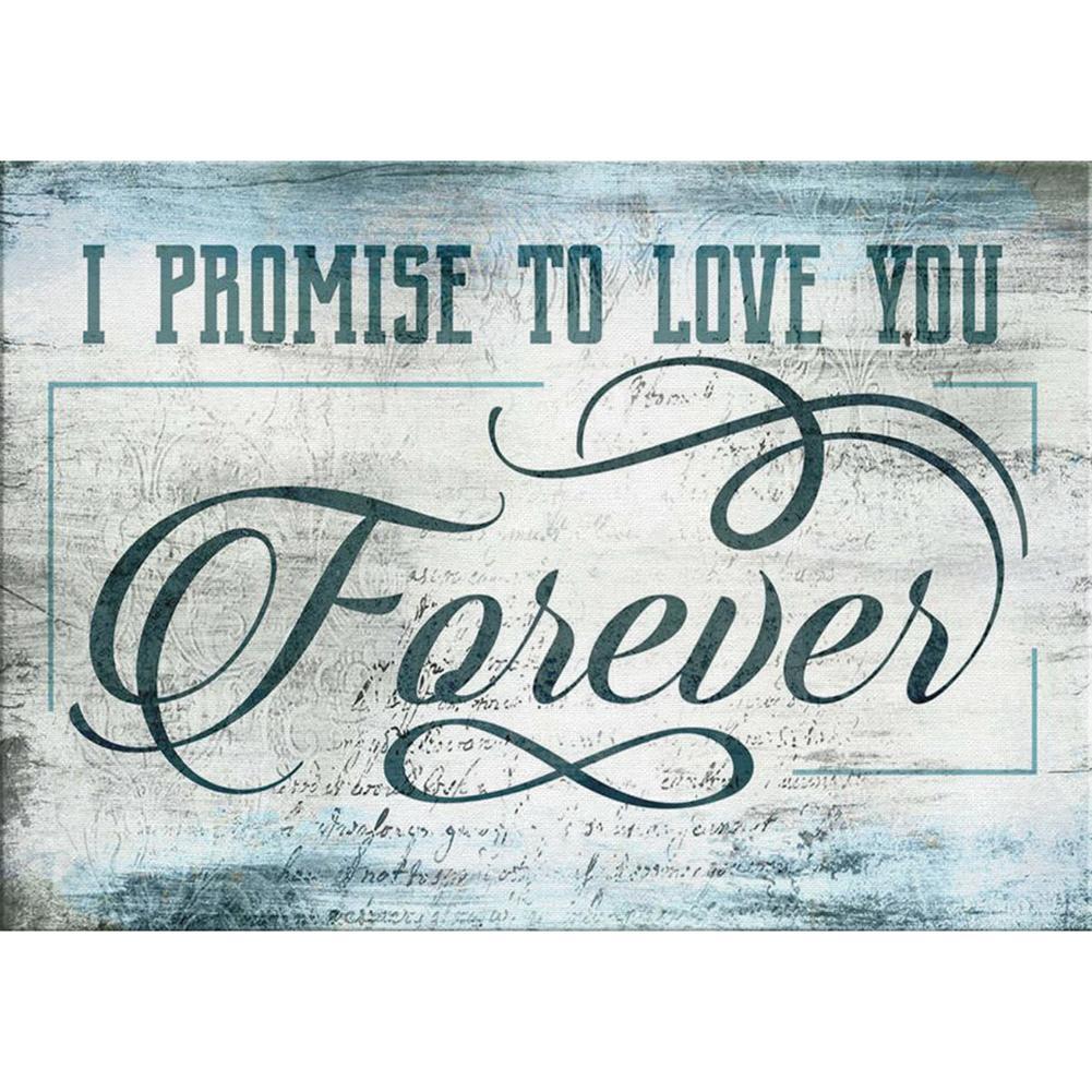 Letter  - Full Diamond Painting - 30x40cm