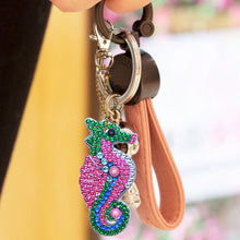 Load image into Gallery viewer, 5pcs Seahorse DIY Keychain
