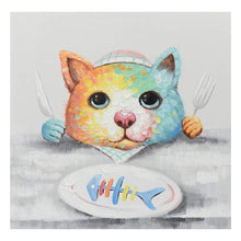 Load image into Gallery viewer, Cat Fishbone - Full Drill Round Drill - 30x30cm
