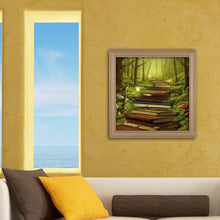 Load image into Gallery viewer, Book Ladder - Full Diamond Painting - 30x30cm
