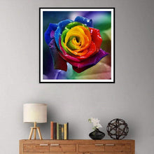 Load image into Gallery viewer, Colorful Flower - Full Diamond Painting - 30x30cm
