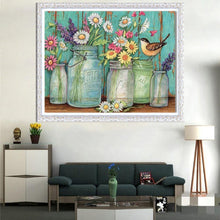 Load image into Gallery viewer, Flower  - Full Diamond Painting - 40x30cm
