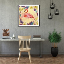 Load image into Gallery viewer, Pink Bird - Full Diamond Painting - 30x30cm
