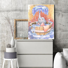 Load image into Gallery viewer, Cute Elephant - Full Diamond Painting - 30x40cm
