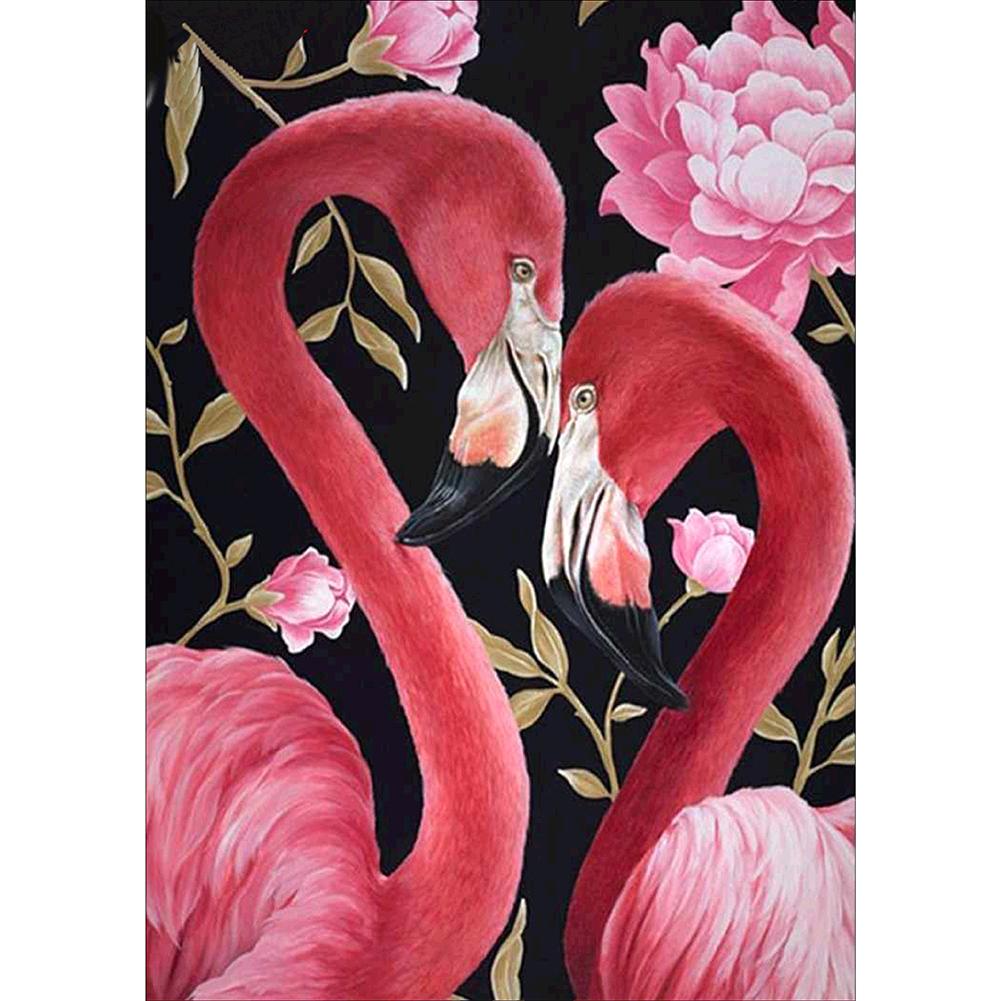 Pink Bird  - Full Diamond Painting - 40x30cm