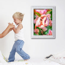 Load image into Gallery viewer, Pink Bird  - Full Diamond Painting - 40x30cm

