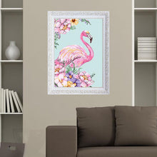 Load image into Gallery viewer, Pink Bird  - Full Diamond Painting - 40x30cm
