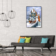 Load image into Gallery viewer, Santa Castle - Full Drill Round Drill - 30x40cm
