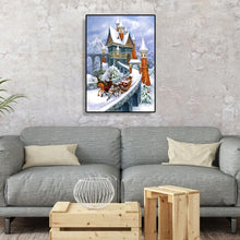 Load image into Gallery viewer, Santa Castle - Full Drill Round Drill - 30x40cm
