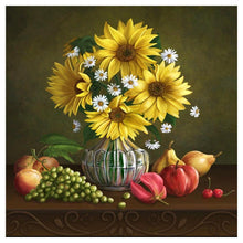 Load image into Gallery viewer, Flower Bouquet  - Full Drill Round Drill - 30x30cm
