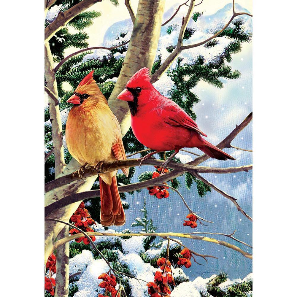 Birds - Full Diamond Painting - 40x30cm