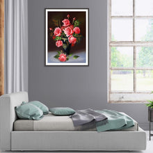 Load image into Gallery viewer, Flower  - Full Diamond Painting - 40x30cm
