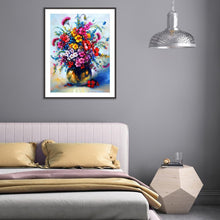 Load image into Gallery viewer, Flower  - Full Diamond Painting - 40x30cm
