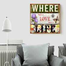 Load image into Gallery viewer, Positive Word  - Full Drill Round Drill - 35x35cm
