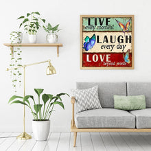 Load image into Gallery viewer, Positive Word  - Full Drill Round Drill - 35x35cm
