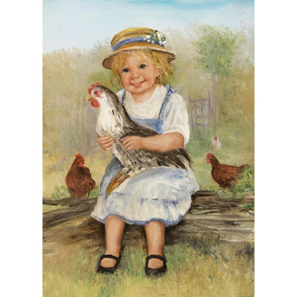 Angel Baby - Full Diamond Painting - 40x30cm