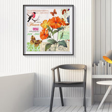 Load image into Gallery viewer, Flowers - Full Drill Round Drill - 30x30cm
