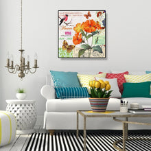 Load image into Gallery viewer, Flowers - Full Drill Round Drill - 30x30cm
