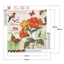 Load image into Gallery viewer, Flowers - Full Drill Round Drill - 30x30cm
