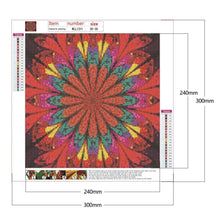 Load image into Gallery viewer, Fantasy Flowers - Full Drill Round Drill - 30x30cm
