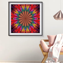 Load image into Gallery viewer, Fantasy Flowers - Full Drill Round Drill - 30x30cm
