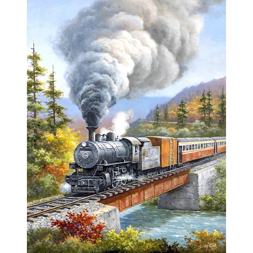 Train - Full Diamond Painting - 30x40cm