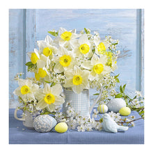 Load image into Gallery viewer, Elegant Flowers - Full Diamond Painting - 30x30cm
