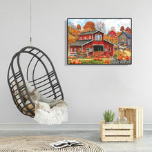Load image into Gallery viewer, Pumpkin House - Full Diamond Painting - 40x30cm

