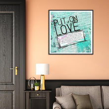 Load image into Gallery viewer, Letter Love - Full Diamond Painting - 30x30cm
