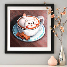Load image into Gallery viewer, Cute Cup - Full Diamond Painting - 30x30cm
