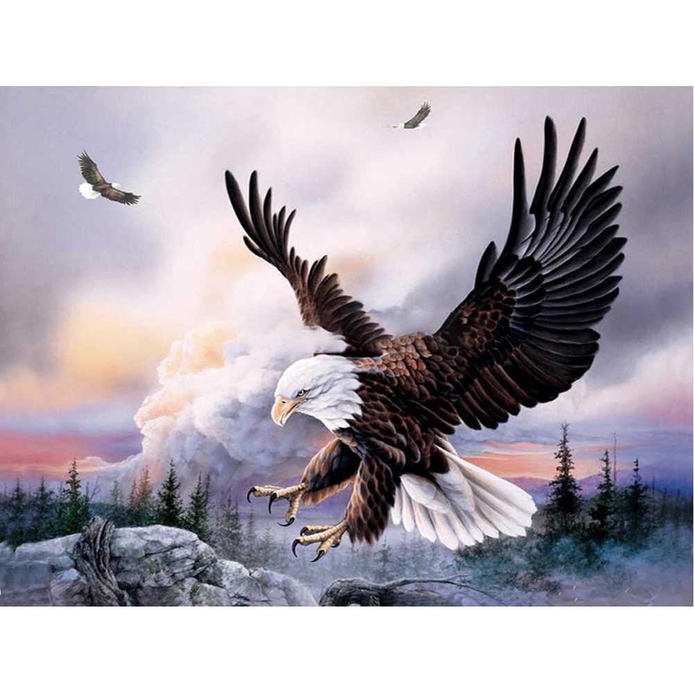 Eagle - Full Diamond Painting - 30x40cm