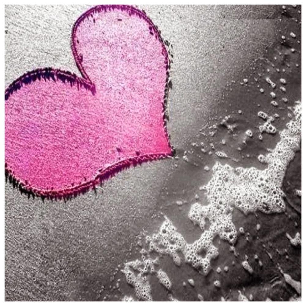 Heart - Full Diamond Painting - 30x30cm