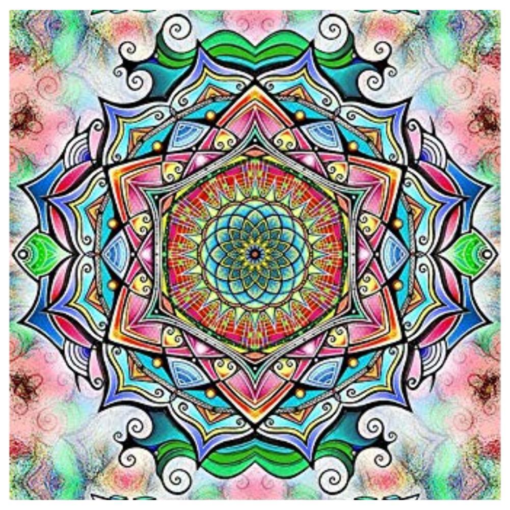 Gorgeous Flowers - Full Diamond Painting - 30x30cm