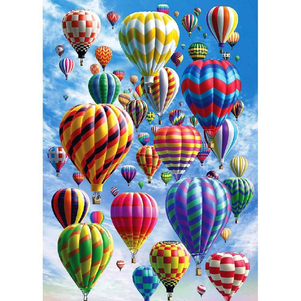 Hot Air Balloon - Full Diamond Painting - 30x40cm