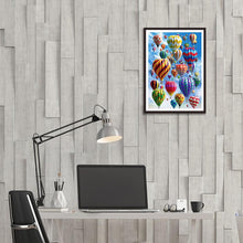 Load image into Gallery viewer, Hot Air Balloon - Full Diamond Painting - 30x40cm
