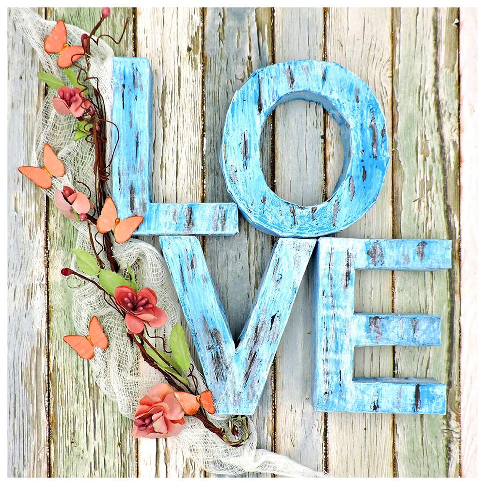 Text - Full Diamond Painting - 30x30cm