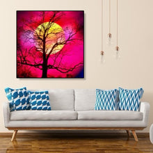 Load image into Gallery viewer, Tree Moon  - Full Diamond Painting - 30x30cm
