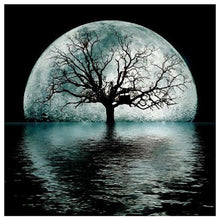 Load image into Gallery viewer, Tree Moon  - Full Diamond Painting - 30x30cm
