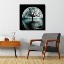 Load image into Gallery viewer, Tree Moon  - Full Diamond Painting - 30x30cm
