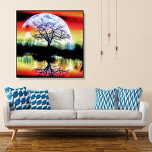 Load image into Gallery viewer, Tree Moon  - Full Diamond Painting - 30x30cm
