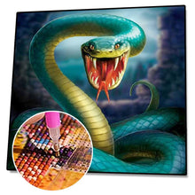 Load image into Gallery viewer, Snake - Full Diamond Painting - 30x30cm
