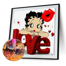 Load image into Gallery viewer, Betty Boop - Full Diamond Painting - 40x40cm
