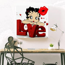 Load image into Gallery viewer, Betty Boop - Full Diamond Painting - 40x40cm
